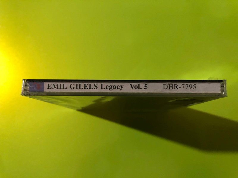 DOREMI Records: Emil Gilels Legacy Vol. 5 – First Recital in the West 1951 Music CD (0723724314320)