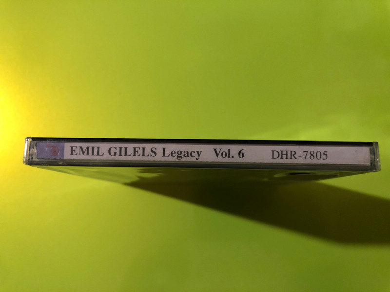 DOREMI Records: Emil Gilels Legacy Vol. 6 – 1954 Paris Recital Legendary Treasures CD (0723724368224)