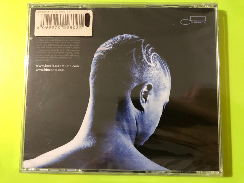 Blue Note José James No Beginning No End Audio CD (5099970598025)