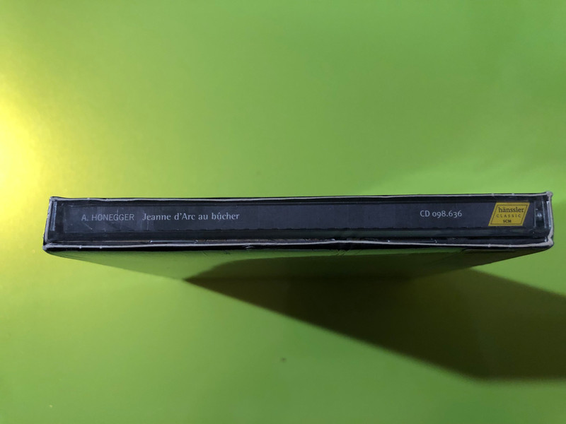 Hänssler Classic Arthur Honegger: Jeanne d’Arc au bûcher 2-CD Set (4010276024859)