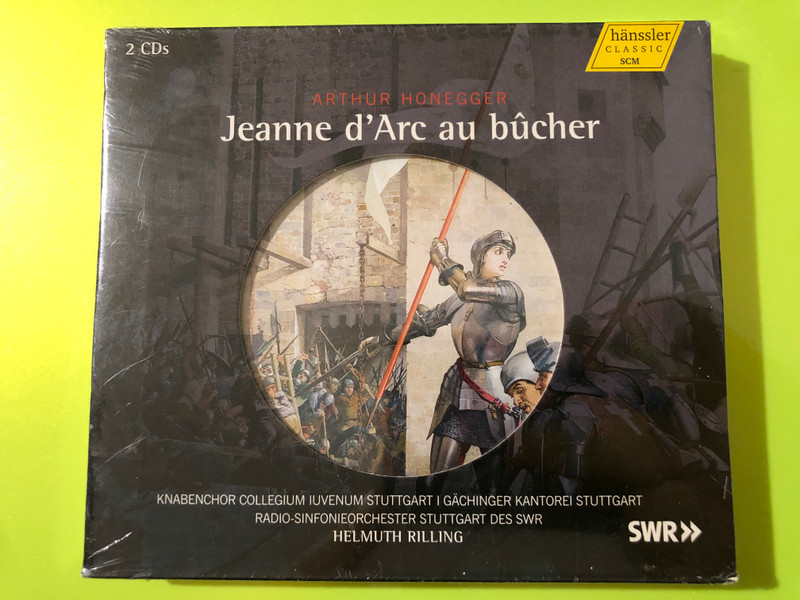 Hänssler Classic Arthur Honegger: Jeanne d’Arc au bûcher 2-CD Set (4010276024859)
