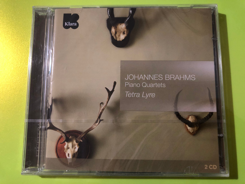 Et'cetera Johannes Brahms: Piano Quartets 2-CD Set - Tetra Lyre (8711801040417)