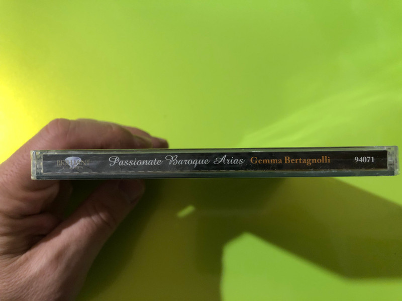 Brilliant Classics Passionate Baroque Arias CD - Gemma Bertagnolli (5028421940717)
