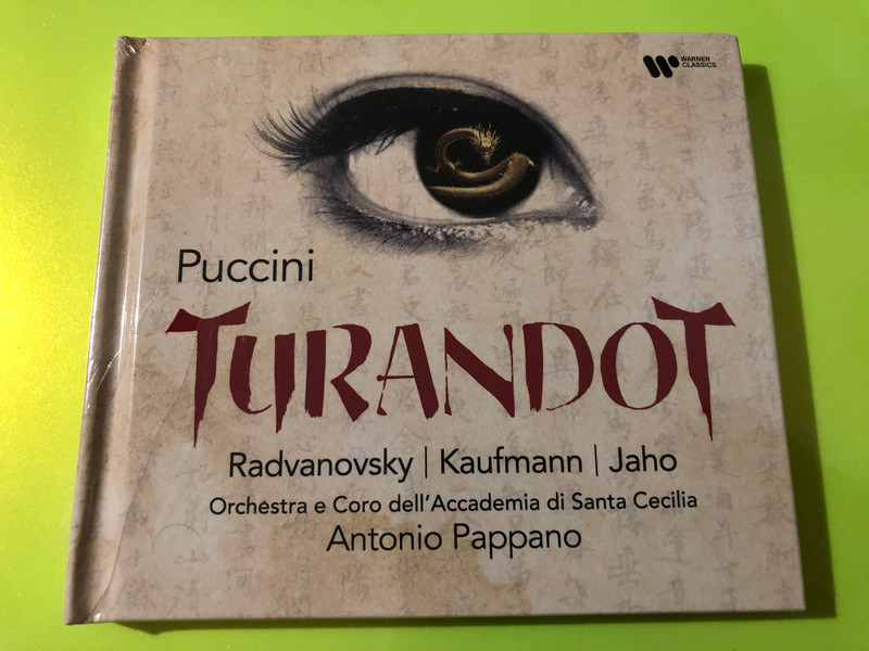 Warner Classics Puccini: Turandot 2-CD Set - Pappano, Radvanovsky, Kaufmann (5054197406591)