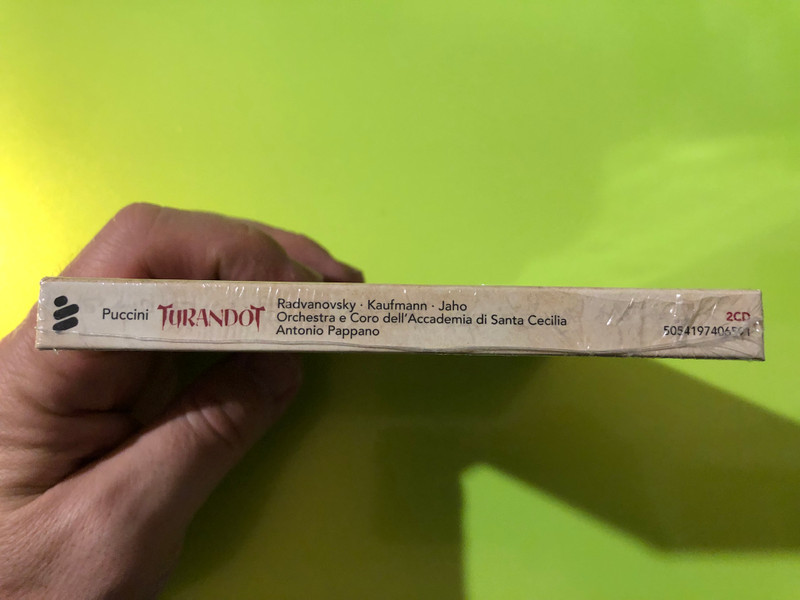 Warner Classics Puccini: Turandot 2-CD Set - Pappano, Radvanovsky, Kaufmann (5054197406591)