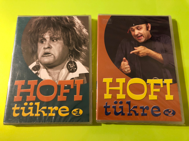 Hungaroton: Géza Hofi - Hofi Tükre No. 1 & No. 2 Comedy DVD Set (5991817115856.)