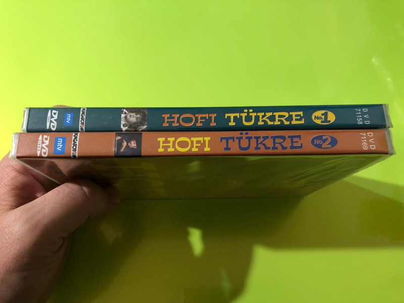 Hungaroton: Géza Hofi - Hofi Tükre No. 1 & No. 2 Comedy DVD Set (5991817115856.)
