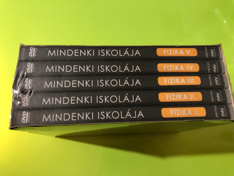 Sprinter Kiadói Csoport: Mindenki Iskolája – Fizika (Complete 5-DVD Educational Set) (MindenkiIskolája)