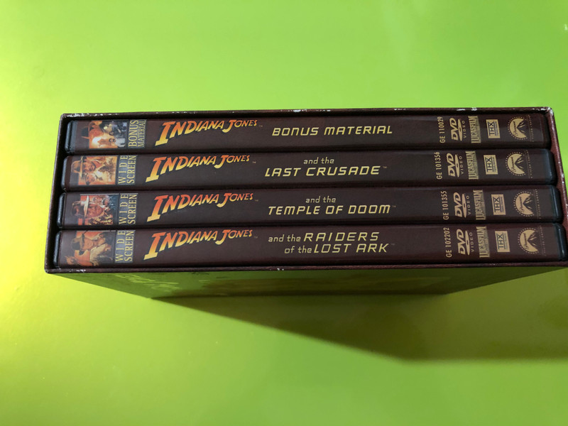 Paramount Pictures Indiana Jones The Complete DVD Movie Collection 4-Disc Box Set (5055025345150)
