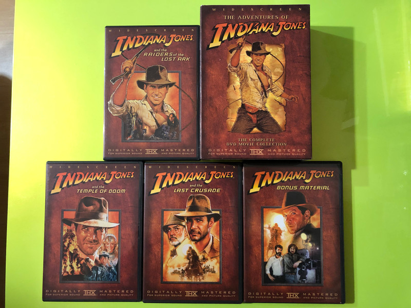 Paramount Pictures Indiana Jones The Complete DVD Movie Collection 4-Disc Box Set (5055025345150)