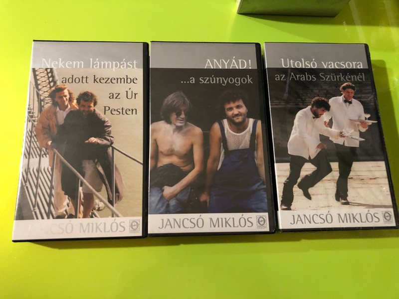 Miklós Jancsó Trilogy ODEON Art Video 3-VHS Box Set (5999542115981)