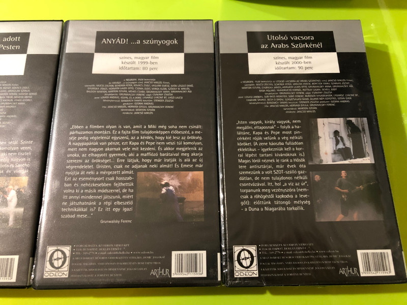 Miklós Jancsó Trilogy ODEON Art Video 3-VHS Box Set (5999542115981)