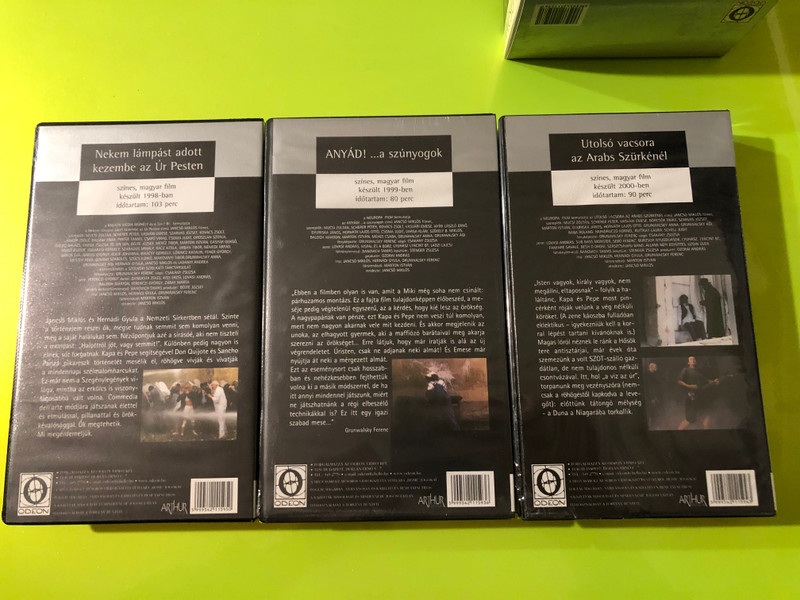 Miklós Jancsó Trilogy ODEON Art Video 3-VHS Box Set (5999542115981)