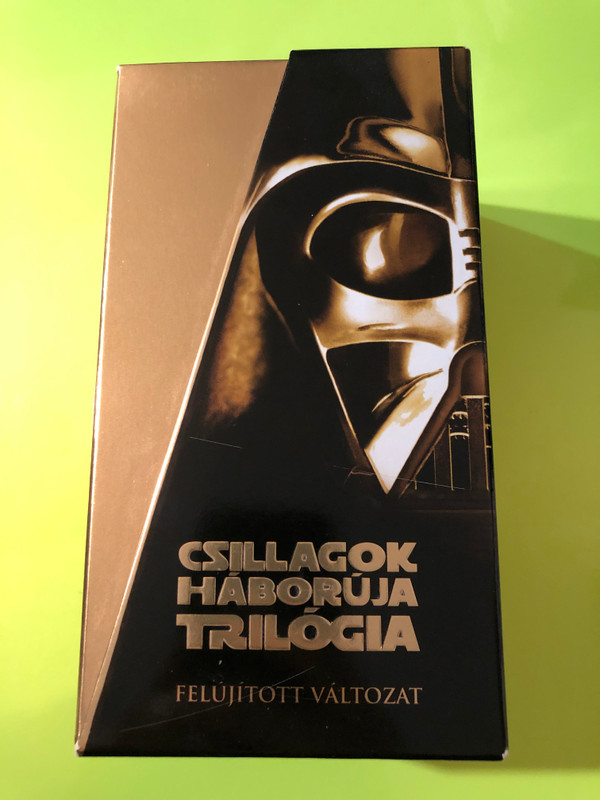 20th Century Fox Star Wars Trilógia Felújított Változat 3-VHS Gold Box Set (5997696301519)