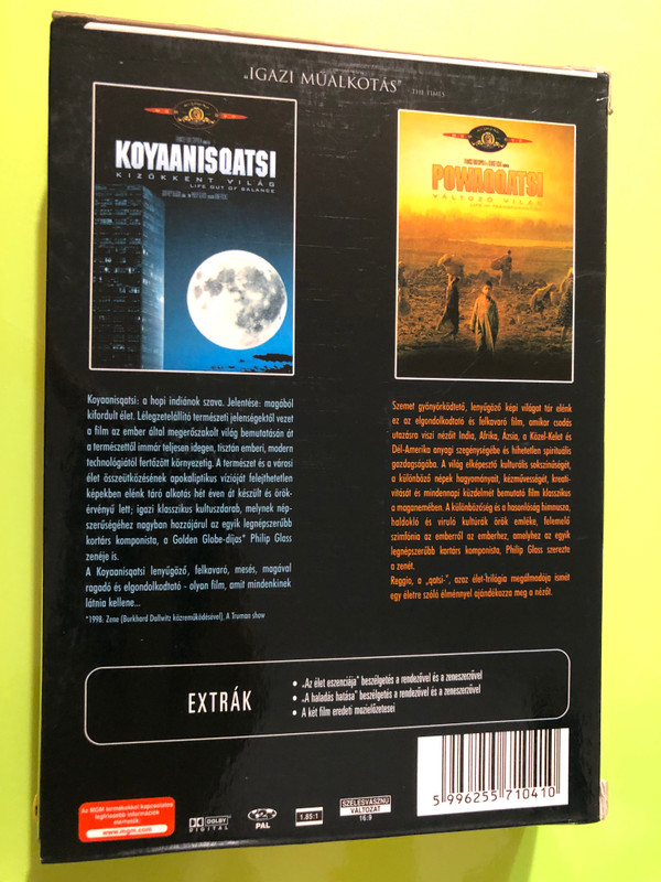 MGM Home Entertainment Koyaanisqatsi / Powaqqatsi DVD Box Set (5996255710410)