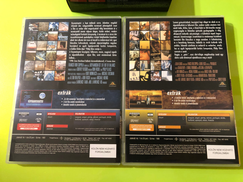 MGM Home Entertainment Koyaanisqatsi / Powaqqatsi DVD Box Set (5996255710410)