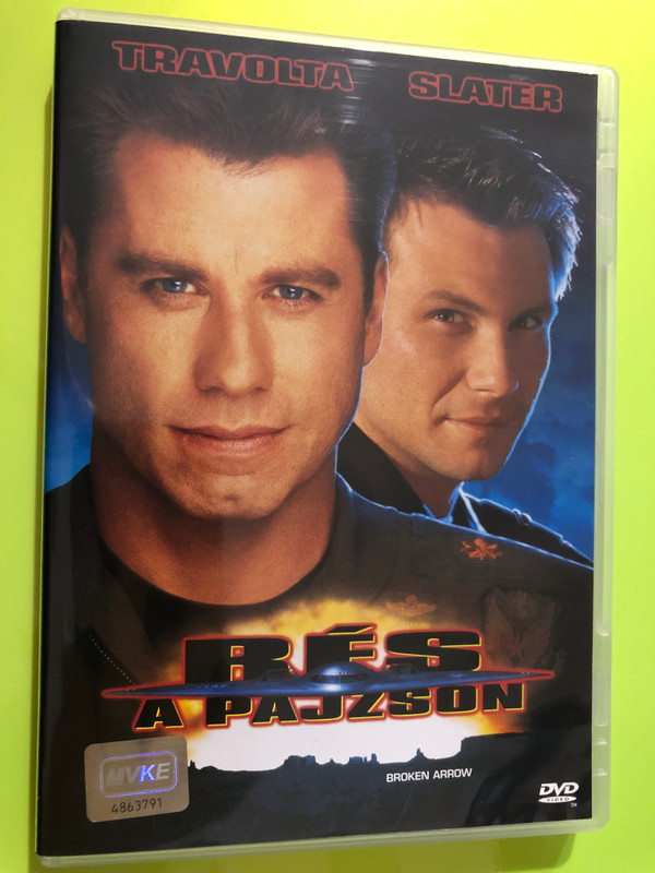 20th Century Fox Rés a pajzson (Broken Arrow) DVD John Travolta (5996255702743)