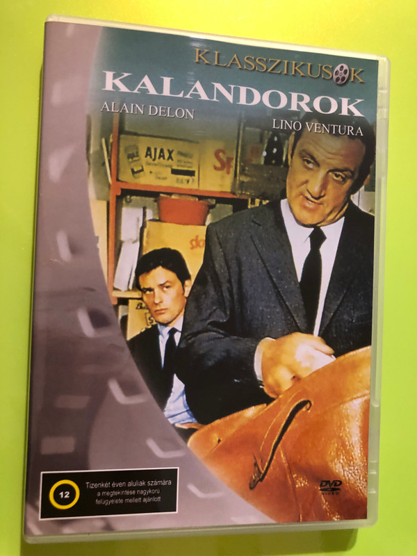 Klub Publishing Kalandorok (Les Aventuriers) DVD Alain Delon & Lino Ventura (5999545583091.)
