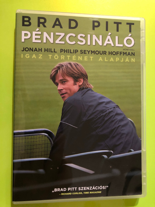 Columbia Pictures Moneyball (Pénzcsináló) Brad Pitt DVD (5996255737097)