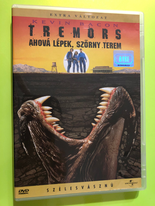 Universal Tremors: Ahová lépek, szörny terem Extra Változat DVD (5996255704532)