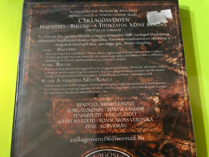 Csillagösvényen Historical Documentary Series - Csillagösvény Produkció DVD (5998281105348)