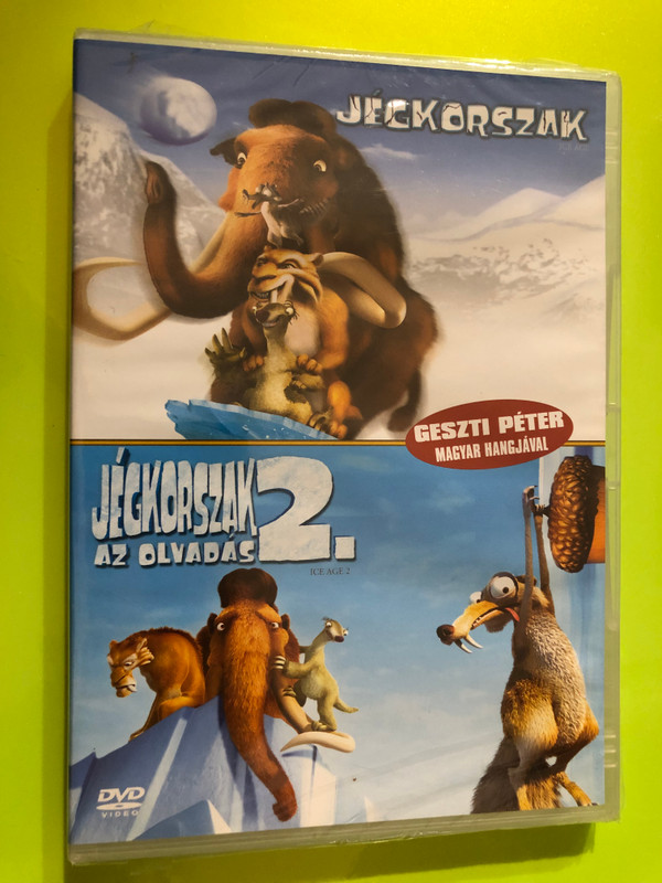 InterCom: Ice Age 1 & 2 Double Feature (Jégkorszak 1-2.) DVD Set (5996255725940)