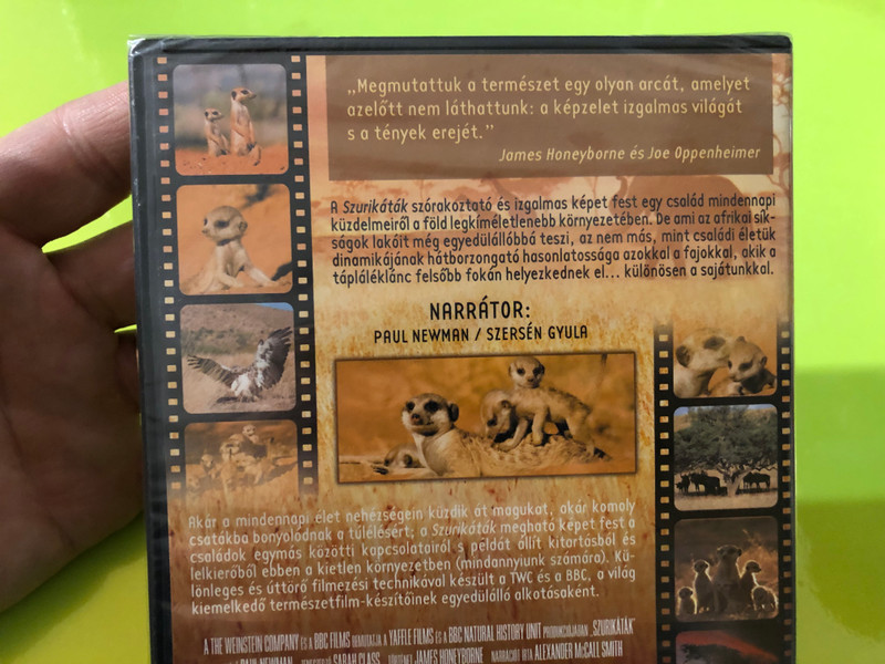 The Meerkats: A Remarkable African Family Adventure Budapest Film DVD (5999544252714.)
