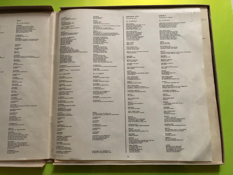 Melodiya Ludwig van Beethoven Fidelio 3-LP Vinyl Box Set (BeethovenFidelio)