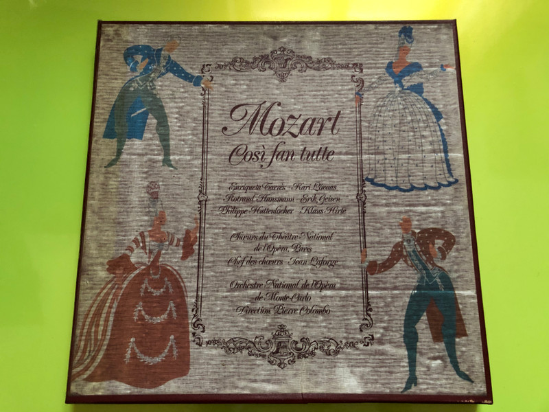 Mozart: Così fan tutte 3-LP Box Set by La Guilde Internationale du Disque (MozartCosìfantutte)