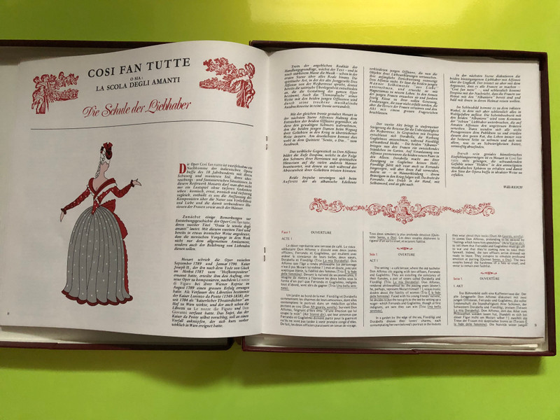 Mozart: Così fan tutte 3-LP Box Set by La Guilde Internationale du Disque (MozartCosìfantutte)