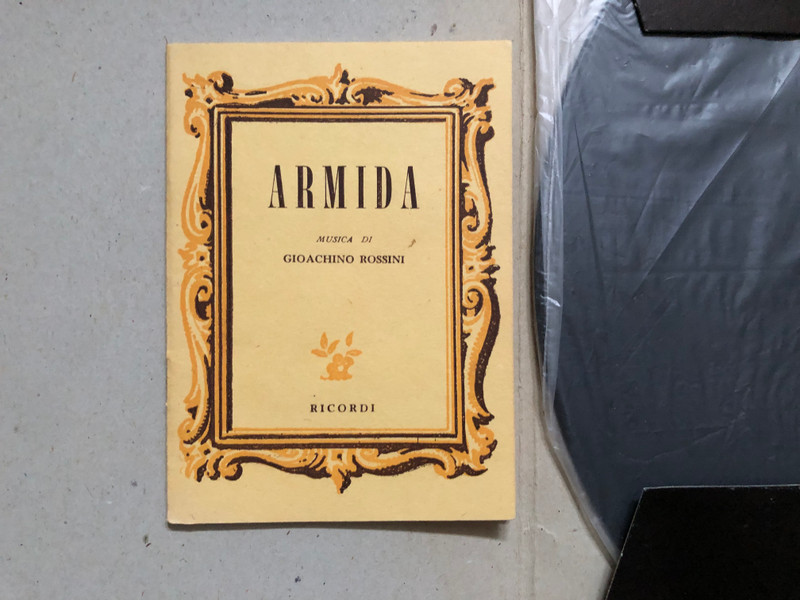 Historical Opera Performance: Rossini's Armida featuring Maria Callas (Rossini'sArmida)