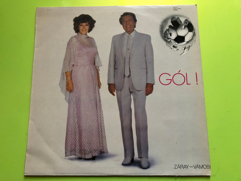 Pepita presents "Gól!" by Záray Márta & Vámosi János – Classic Pop Vinyl LP (GólZárayMárta)