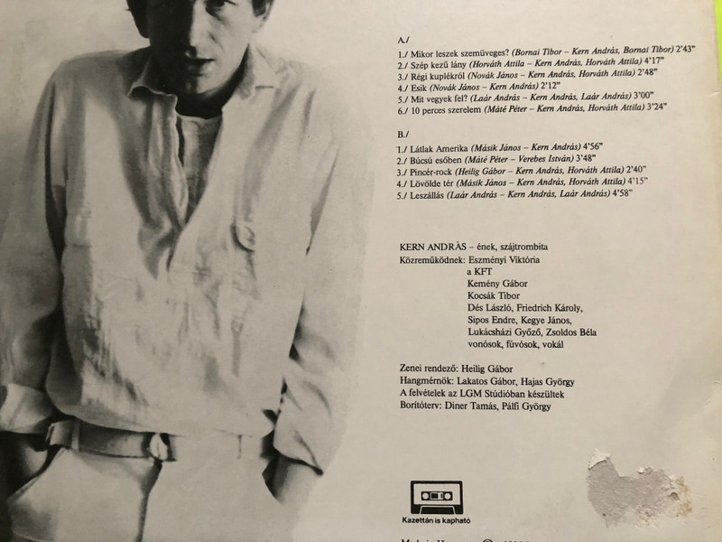 Bravo Presents Kern by András Kern – Classic Hungarian Pop Vinyl LP (AndrásKern)