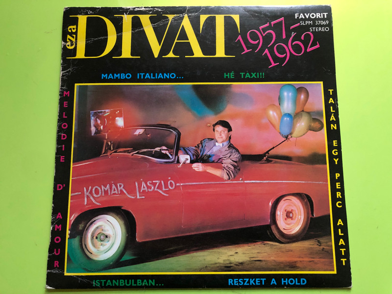 Favorit Records László Komár: Ez A Divat 1957-1962 Vintage Vinyl LP (EzADivat)