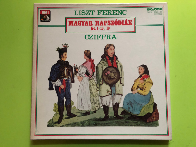 Hungaroton Liszt: Magyar Rapszódiák Vinyl Box Set - György Cziffra (MagyarRapszódiák)
