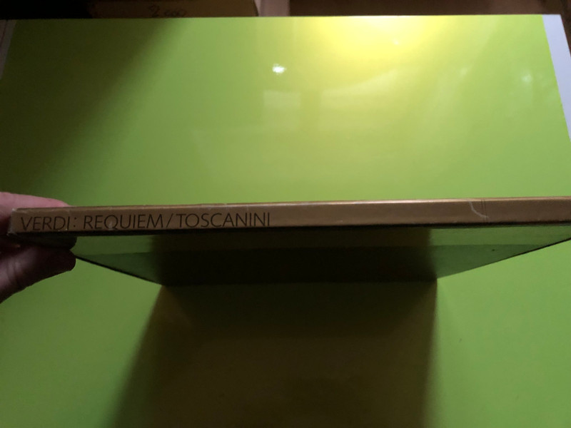 Masterful Requiem: RCA Toscanini Edition Giuseppe Verdi Vinyl Box Set (ToscaniniEditionVerdi)