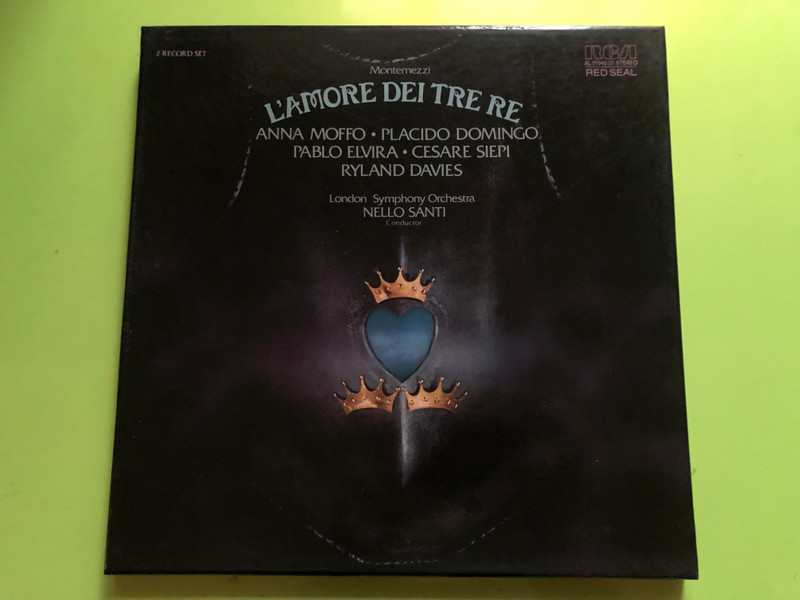 RCA Red Seal Vinyl Box Set - Montemezzi: L'Amore Dei Tre Re featuring Anna Moffo & Placido Domingo (L'AmoreDeiTreRe)