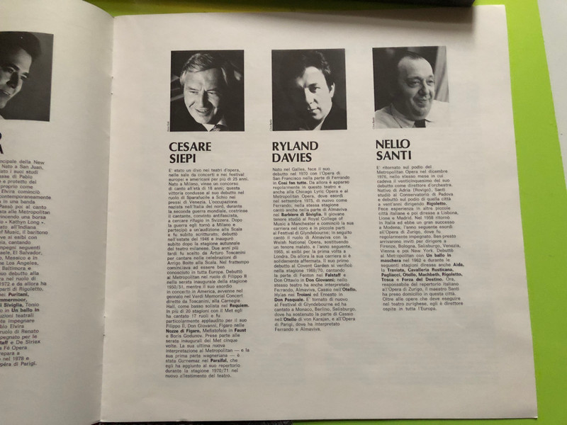 RCA Red Seal Vinyl Box Set - Montemezzi: L'Amore Dei Tre Re featuring Anna Moffo & Placido Domingo (L'AmoreDeiTreRe)