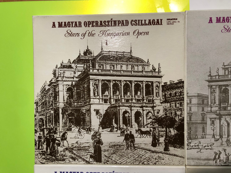 Legendary Performances: Stars of the Hungarian Opera Vol. 1-4 Box Set by Hungaroton (HungarianOpera1-4)