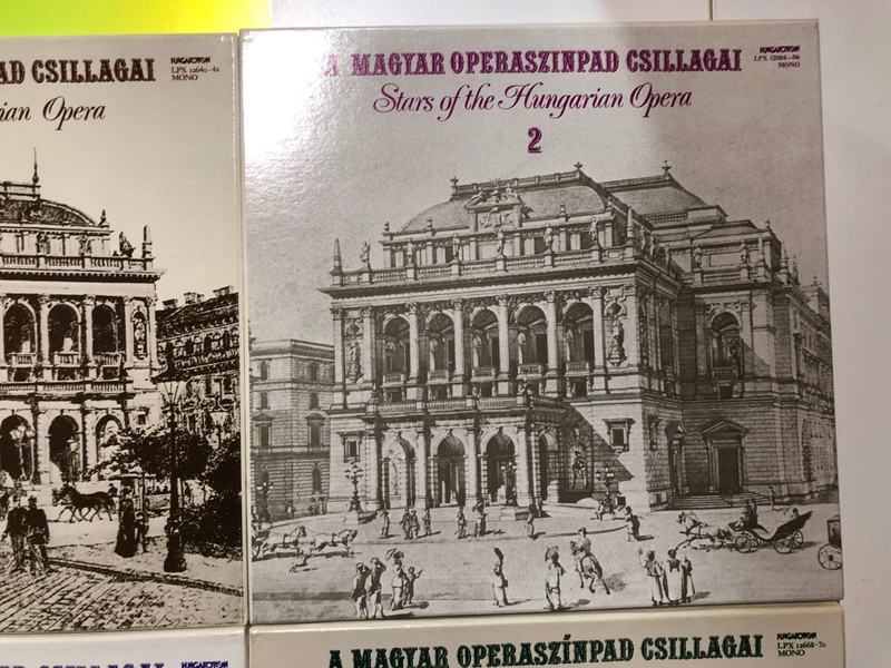 Legendary Performances: Stars of the Hungarian Opera Vol. 1-4 Box Set by Hungaroton (HungarianOpera1-4)
