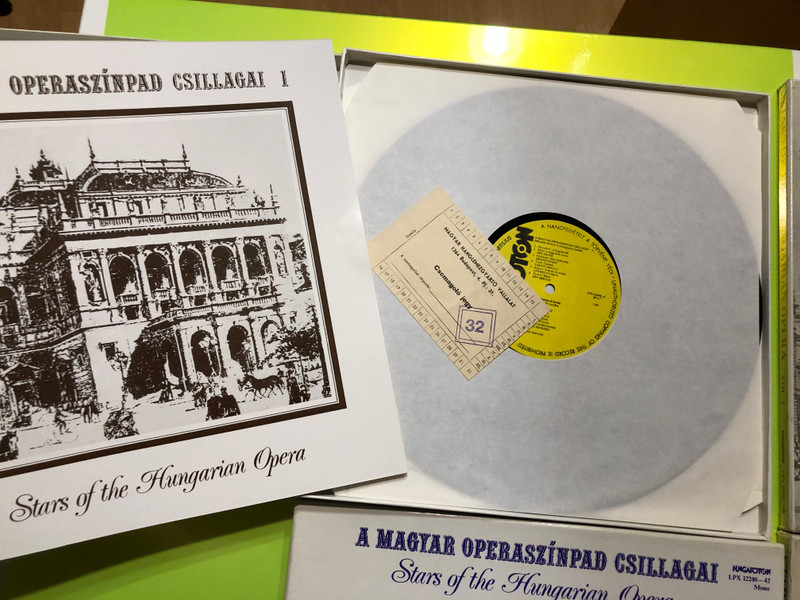 Legendary Performances: Stars of the Hungarian Opera Vol. 1-4 Box Set by Hungaroton (HungarianOpera1-4)