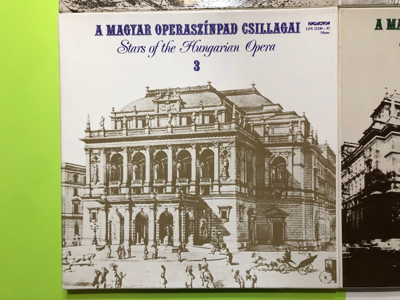 Legendary Performances: Stars of the Hungarian Opera Vol. 1-4 Box Set by Hungaroton (HungarianOpera1-4)