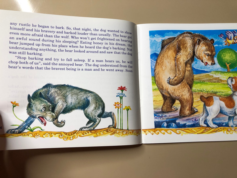 Turkmen State Publishing Service Presents: Turkmen Folk Tales Illustrated Children's Book (4833001502756)