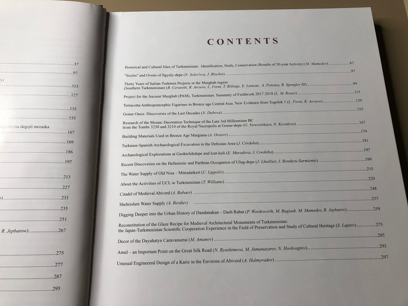 Antiquity of Turkmenistan: Scientific Research and Restoration of Monuments by Turkmen State Publishing Service (A-107691)