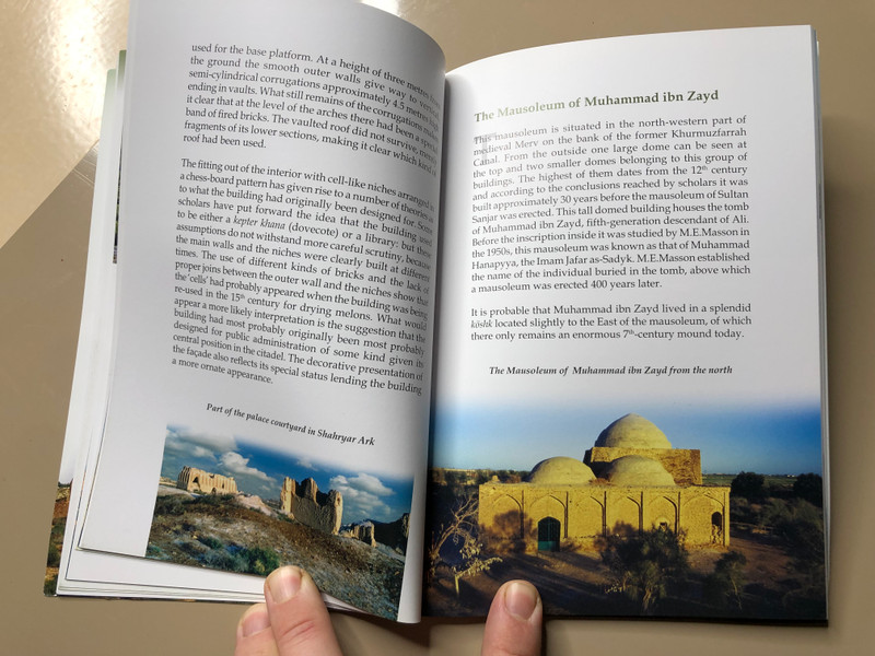 Ancient Merv City-Sites, Palaces, and Mausolea: A Visitor's Guide by Ylym Publishing House (A-56057)
