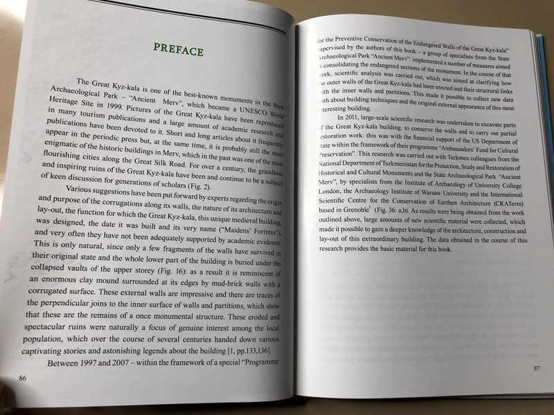 Ylym Publishing House Archaeological Monograph - The Great Kyz-Kala: Monuments of Ancient Merv (TheGreatKyzKala)