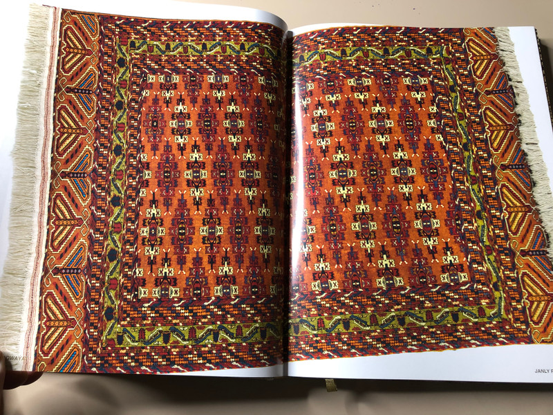 Janly Rowayat: Living Legend of Turkmen Carpets by Gurbanguly Berdimuhamedow - Hardcover Art Book (JanlyRowayat)