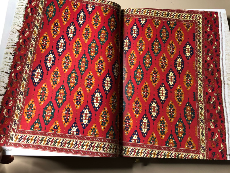 Janly Rowayat: Living Legend of Turkmen Carpets by Gurbanguly Berdimuhamedow - Hardcover Art Book (JanlyRowayat)