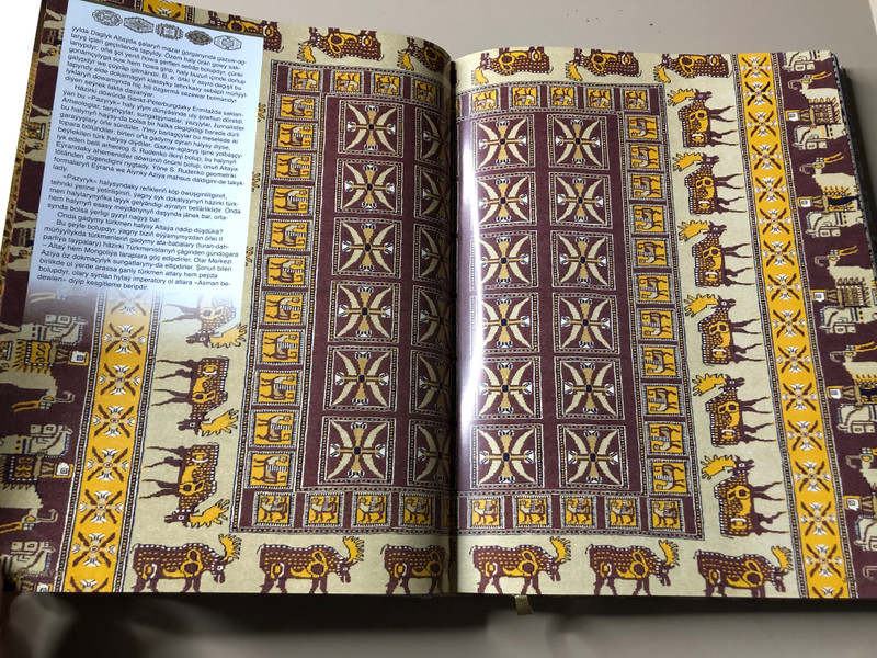 Janly Rowayat: Living Legend of Turkmen Carpets by Gurbanguly Berdimuhamedow - Hardcover Art Book (JanlyRowayat)