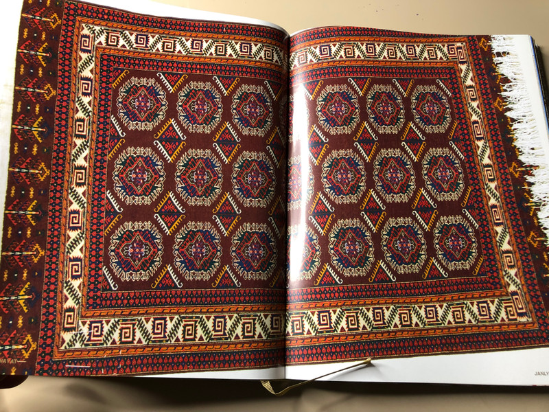 Janly Rowayat: Living Legend of Turkmen Carpets by Gurbanguly Berdimuhamedow - Hardcover Art Book (JanlyRowayat)